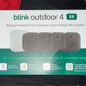 Blink Outdoor 4 XR Camera System - Black